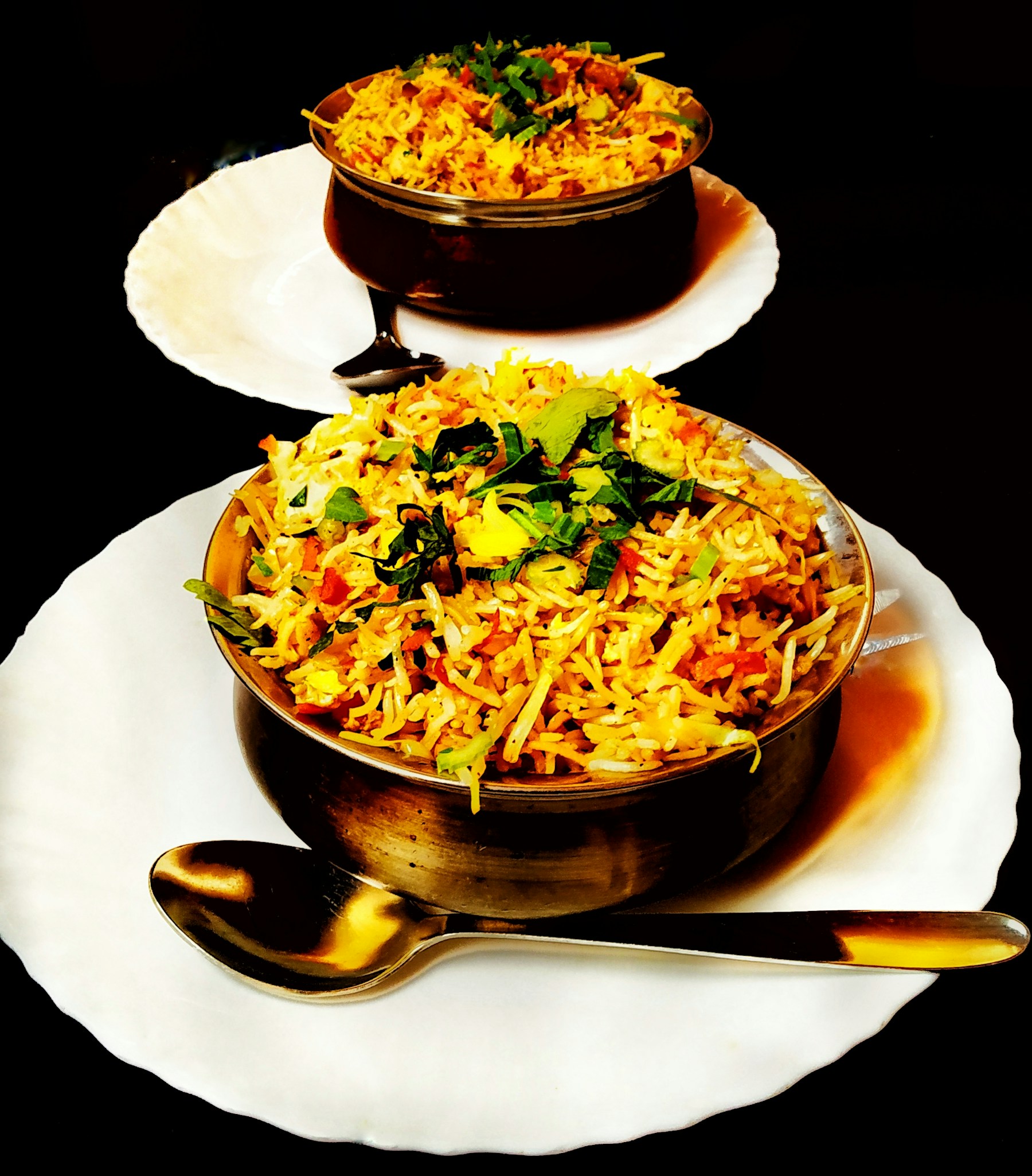 Biryani close up